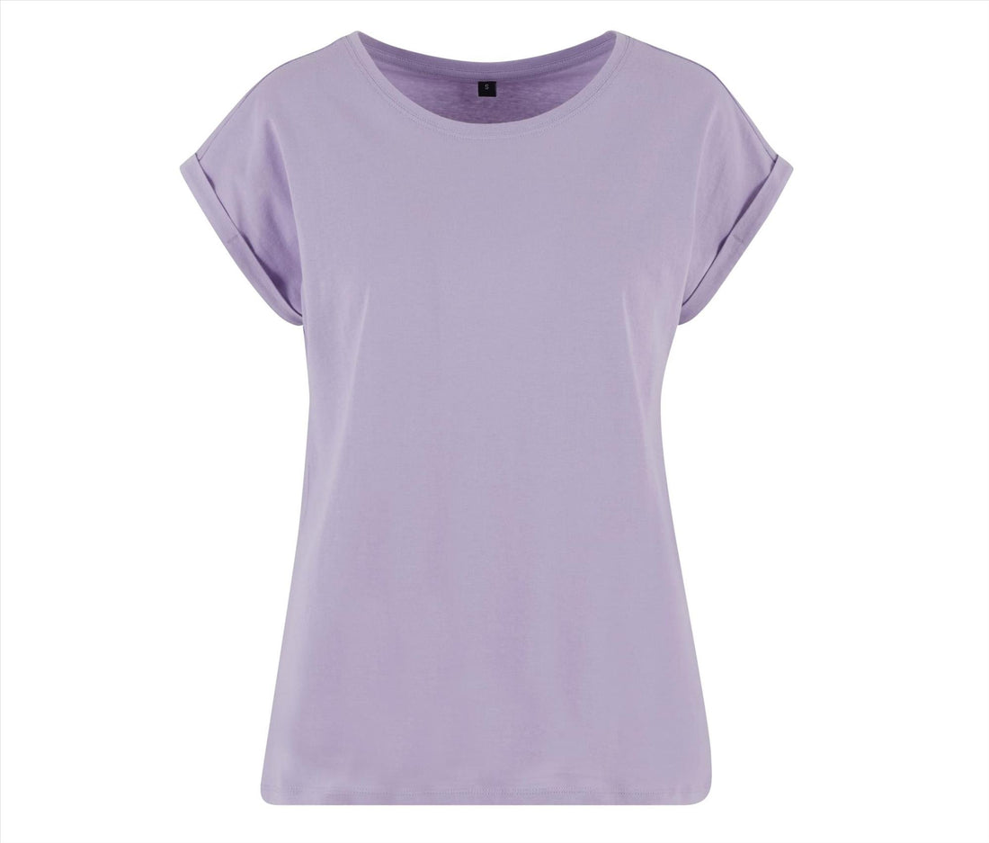 New Morning Studios Ladies Regular Extended Shoulder T-shirt