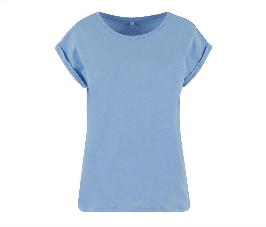 New Morning Studios Ladies Regular Extended Shoulder T-shirt