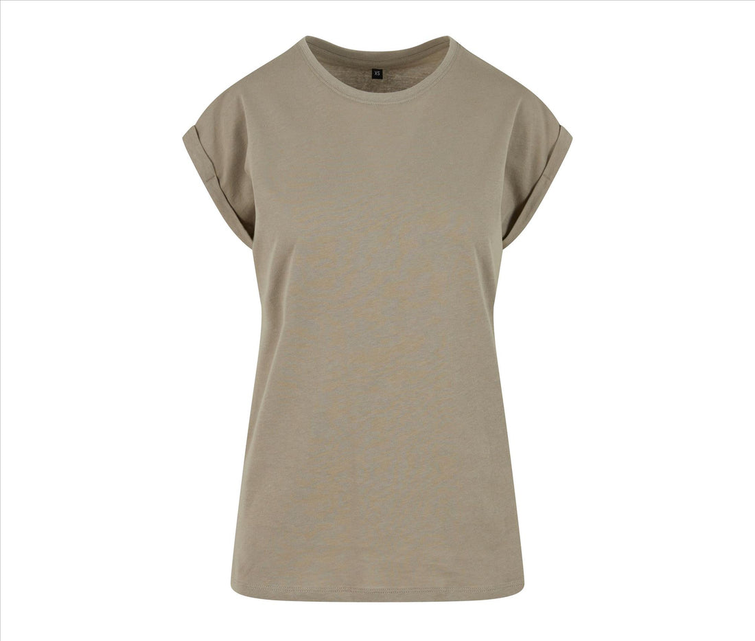 New Morning Studios Ladies Regular Extended Shoulder T-shirt