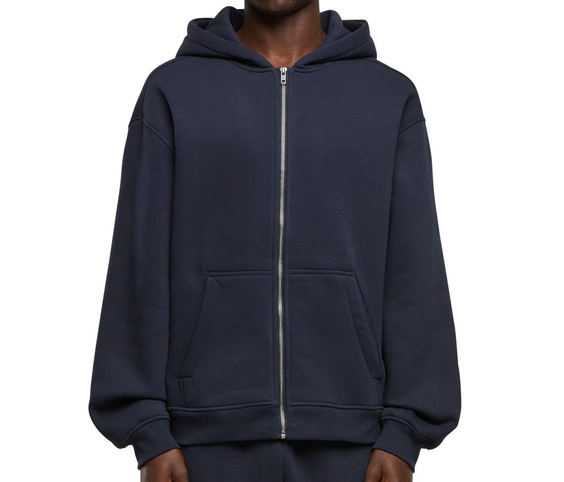 New Morning Studios Oversized Zip Hoodie