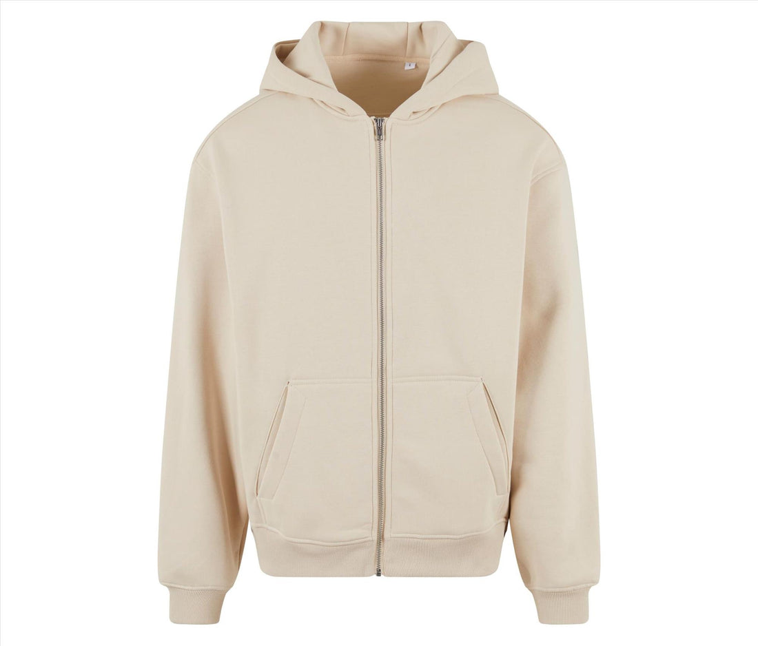 New Morning Studios Oversized Zip Hoodie