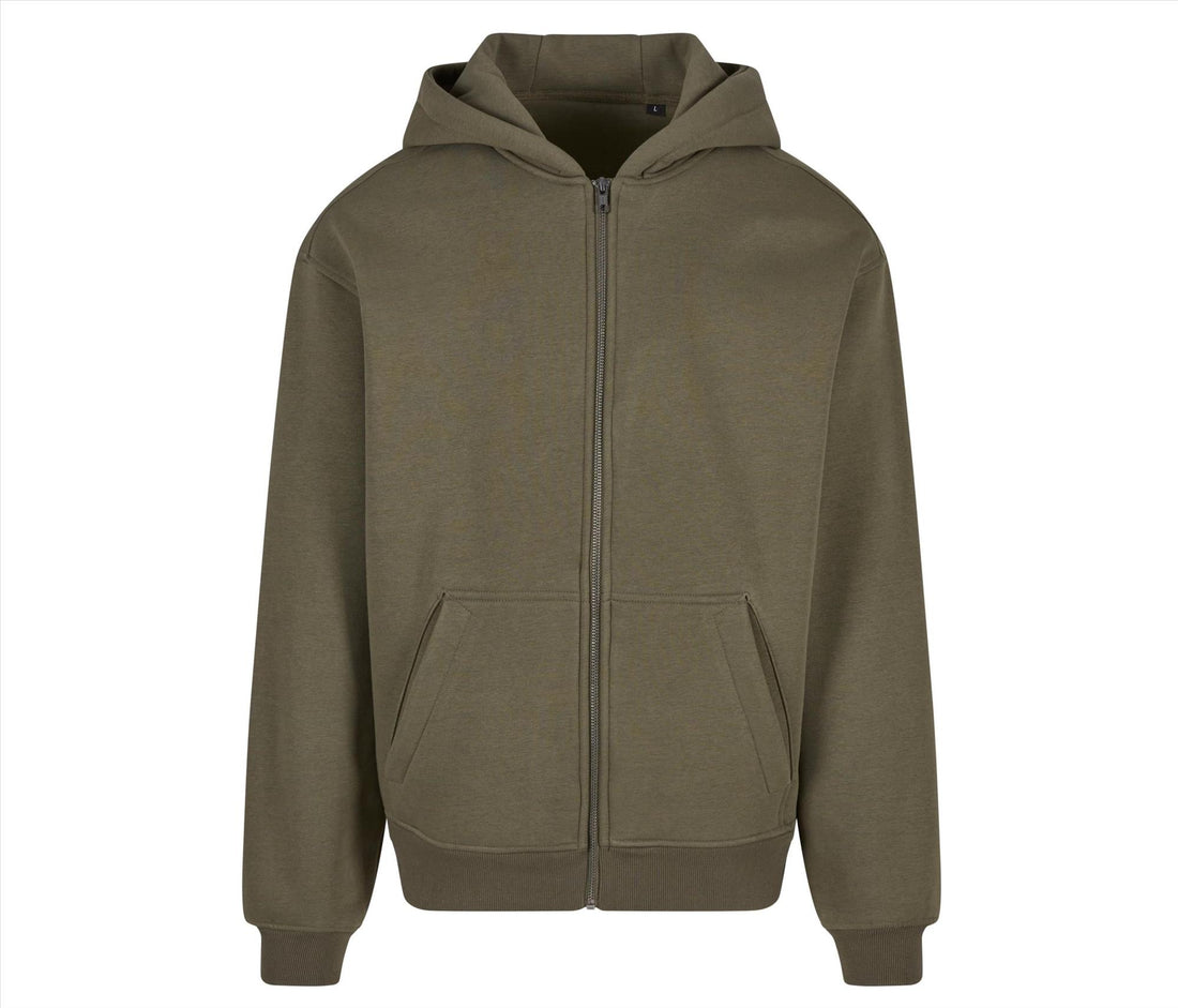 New Morning Studios Oversized Zip Hoodie