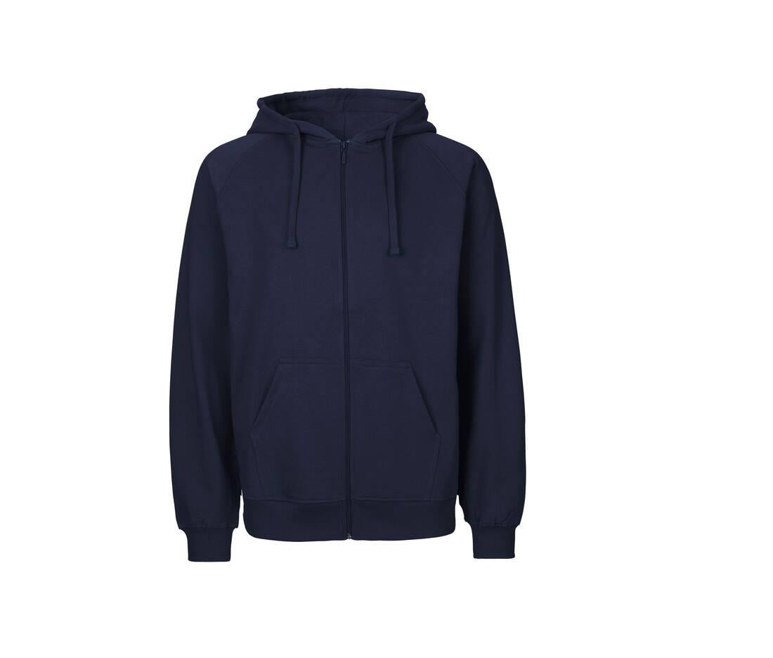 Neutral Mens Hoodie With Zip