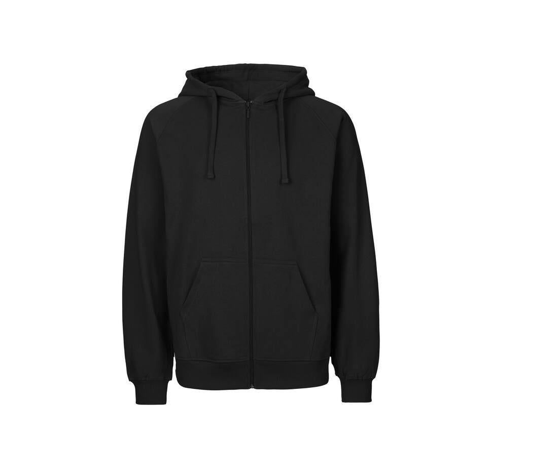 Neutral Mens Hoodie With Zip
