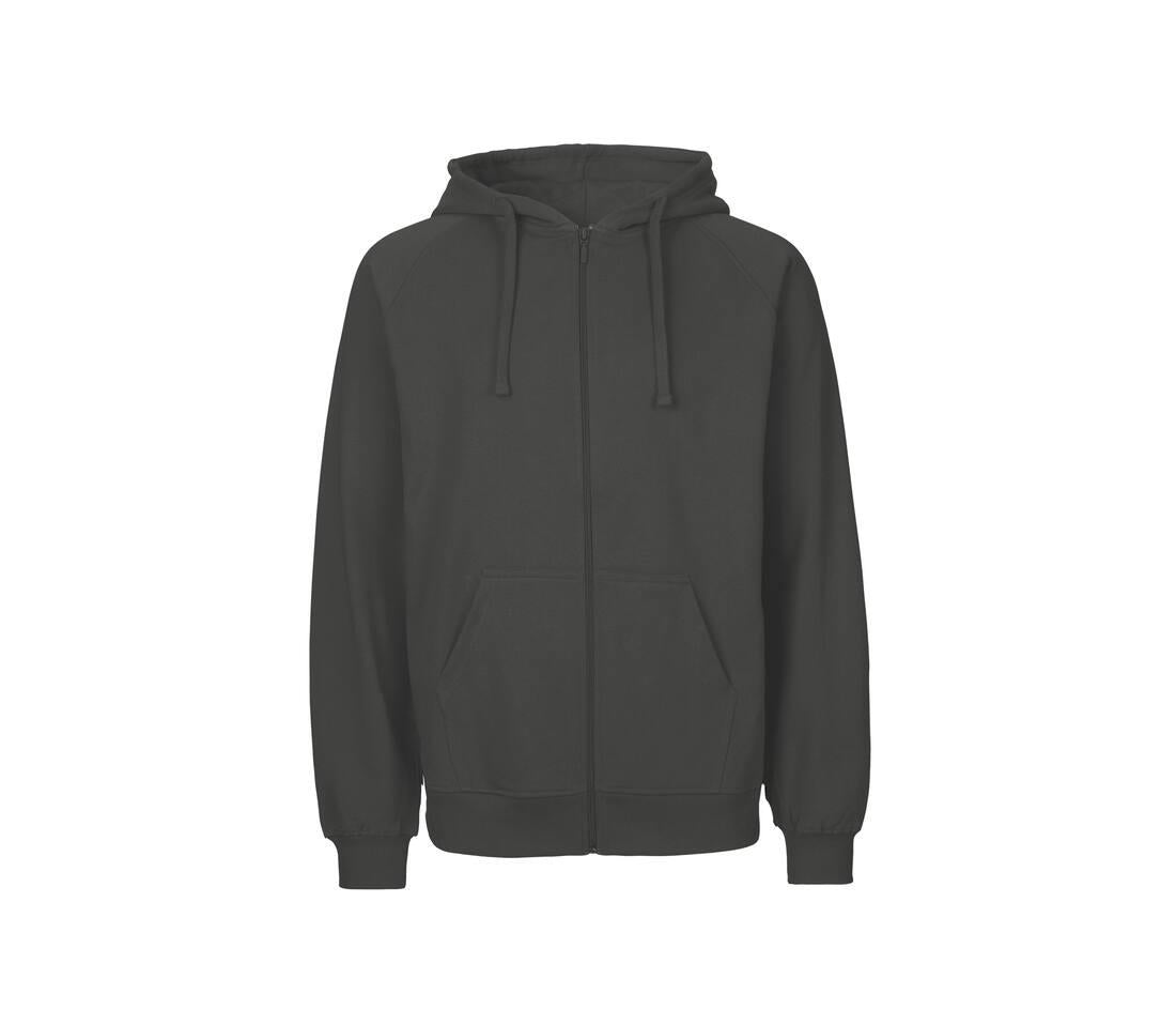 Neutral Mens Hoodie With Zip