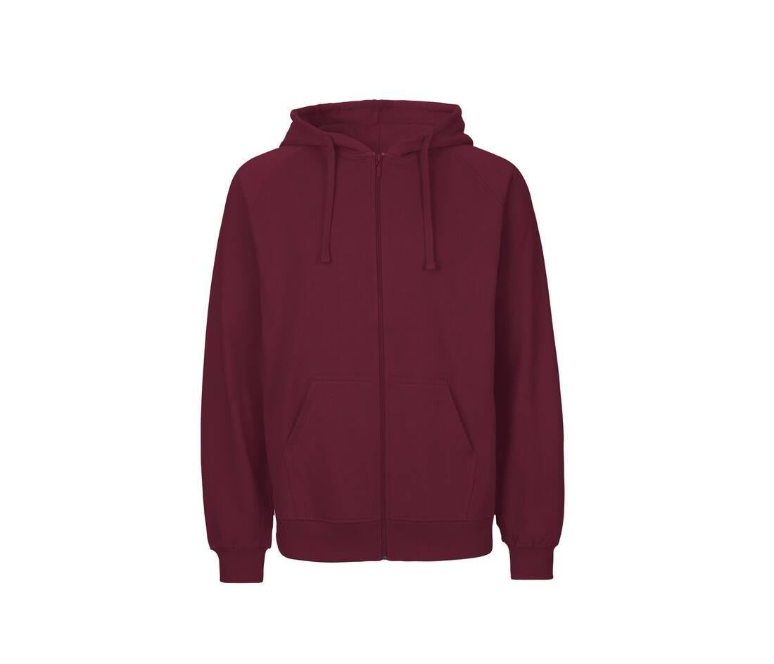 Neutral Mens Hoodie With Zip