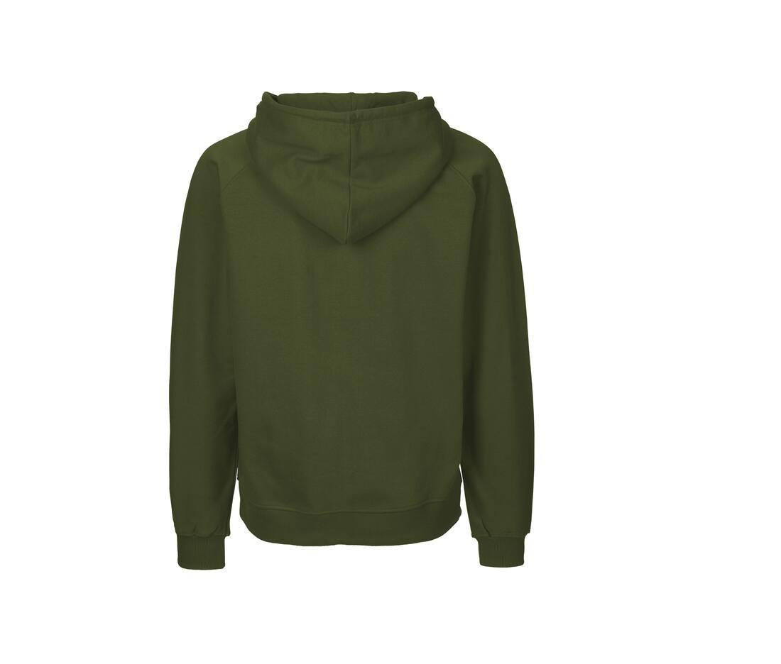 Neutral Mens Hoodie With Zip