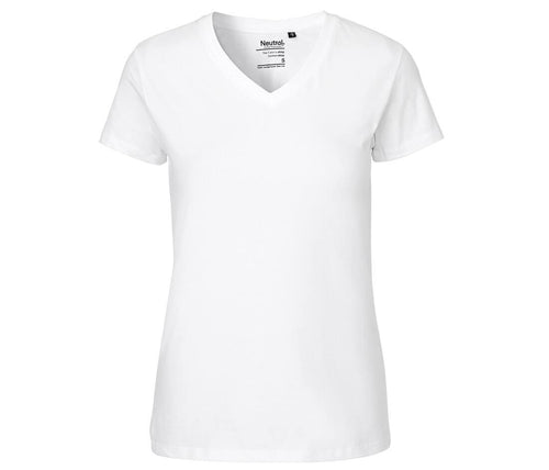 Neutral Ladies V-neck T-shirt