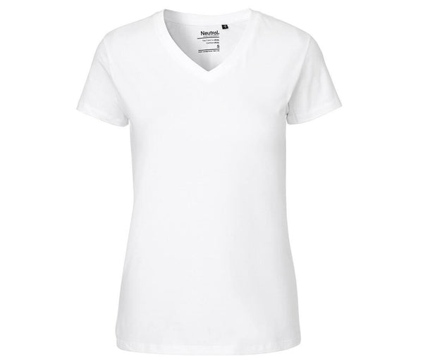 Neutral Ladies V-neck T-shirt
