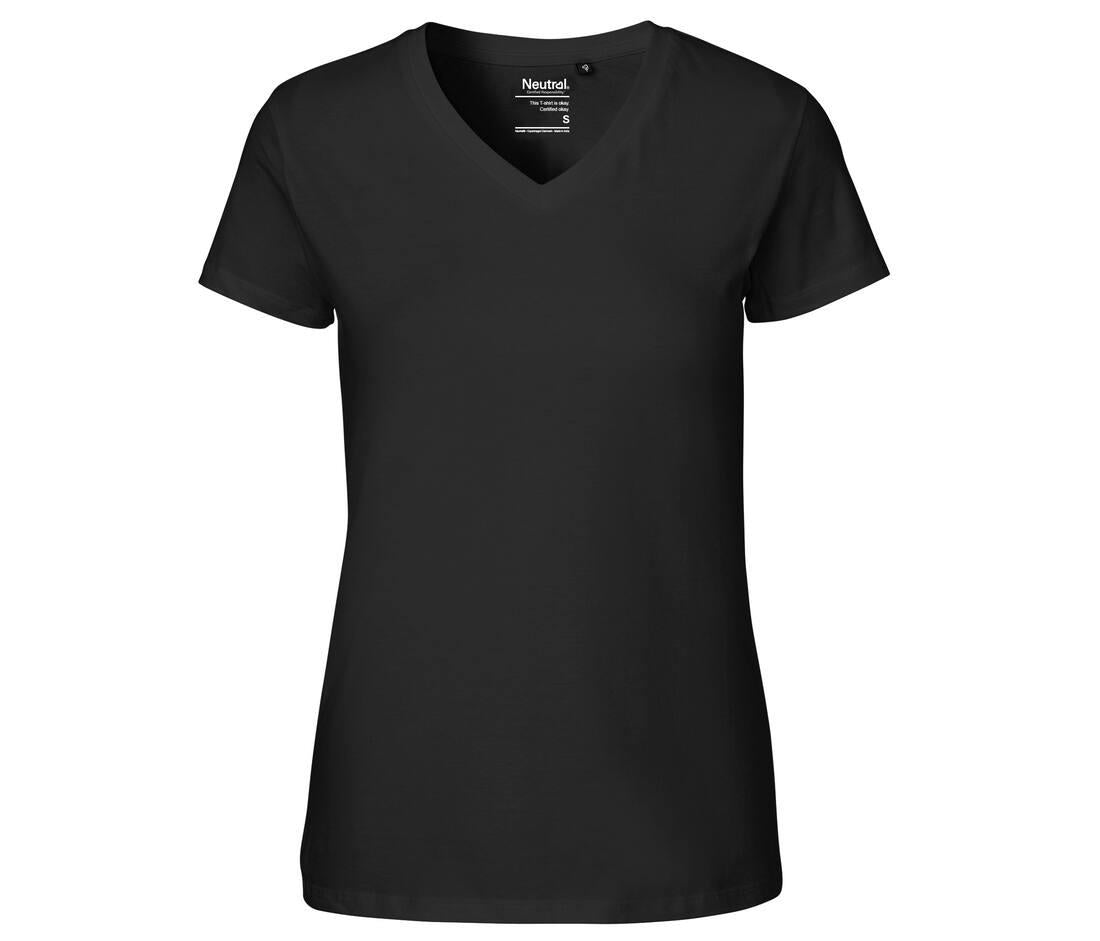 Neutral Ladies V-neck T-shirt