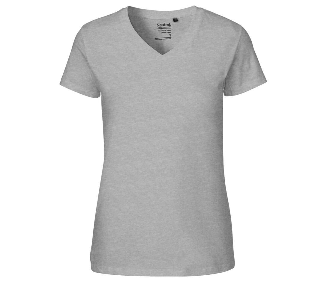 Neutral Ladies V-neck T-shirt