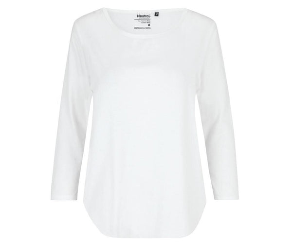 Neutral Ladies Three Quarter Sleeve T-shirt
