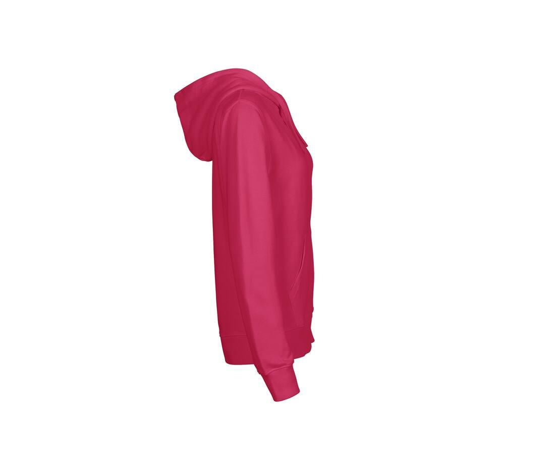 Neutral Ladies Hoodie With Zip