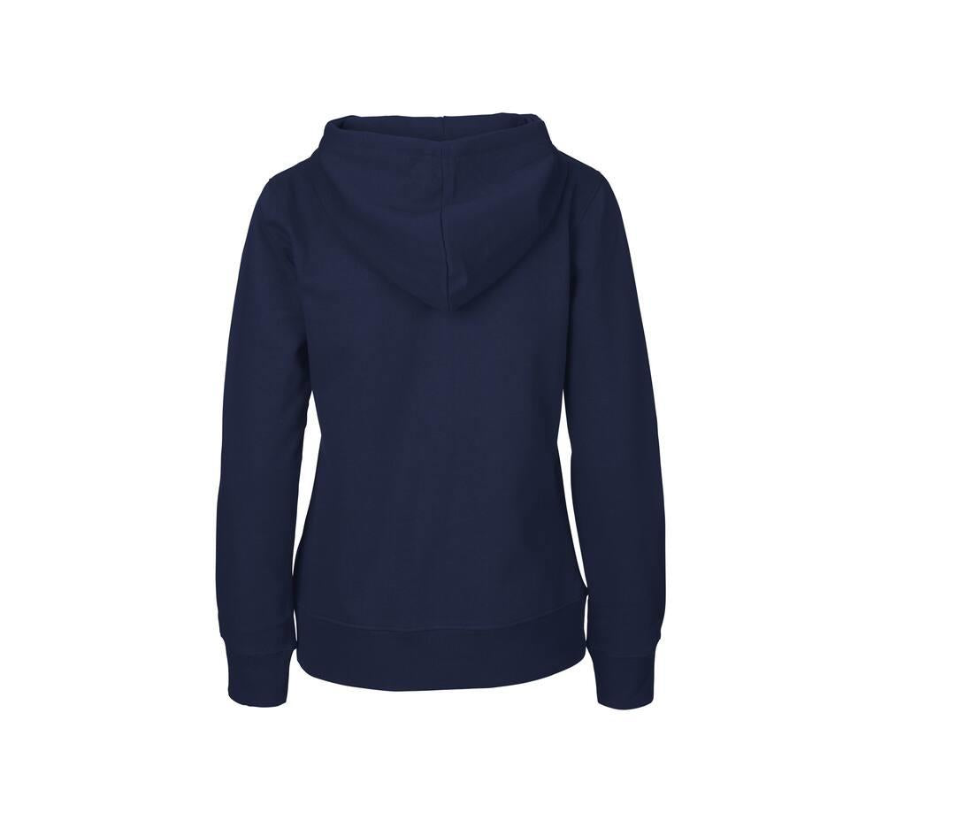 Neutral Ladies Hoodie With Zip