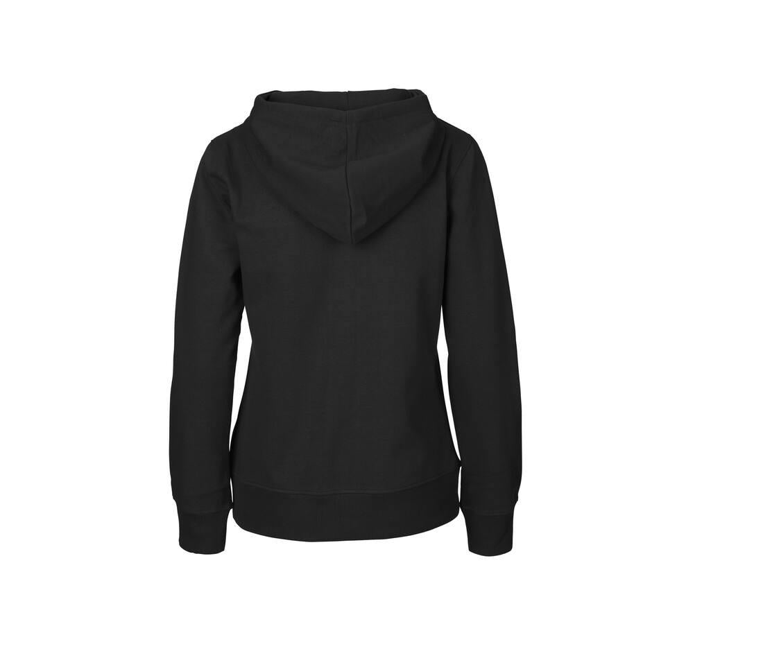 Neutral Ladies Hoodie With Zip