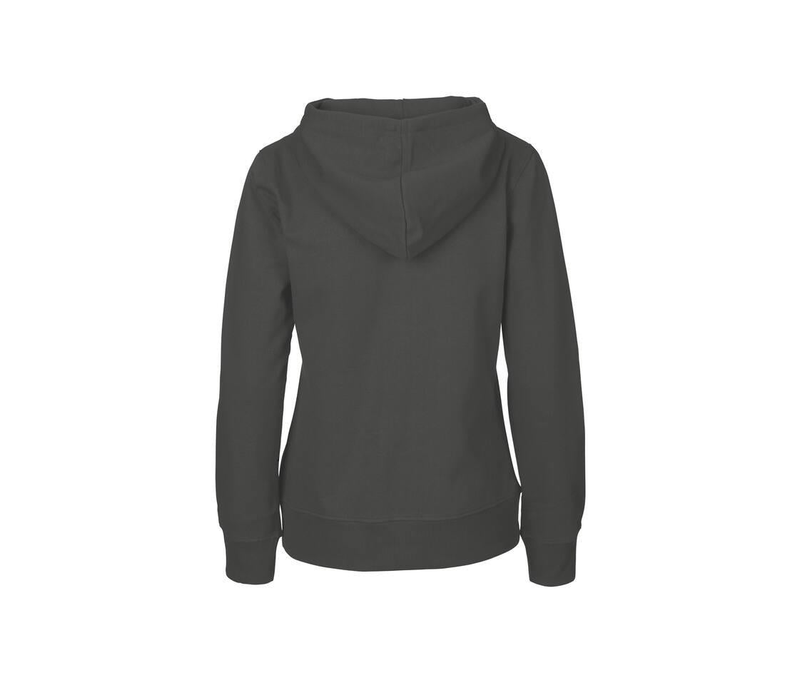 Neutral Ladies Hoodie With Zip