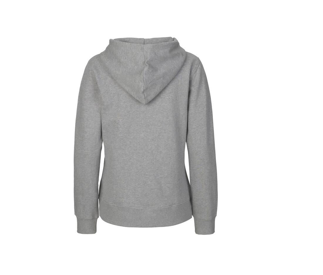 Neutral Ladies Hoodie With Zip
