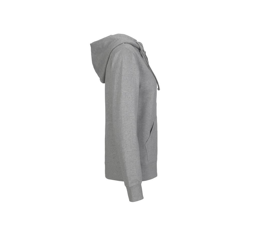 Neutral Ladies Hoodie With Zip