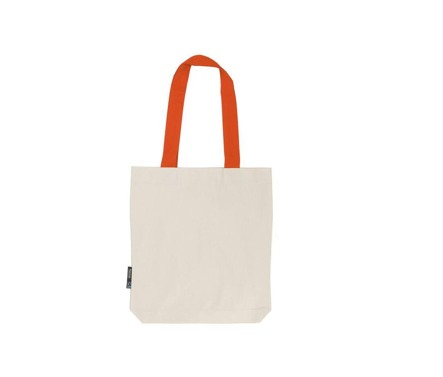 Twill Bag With Contrast Handles