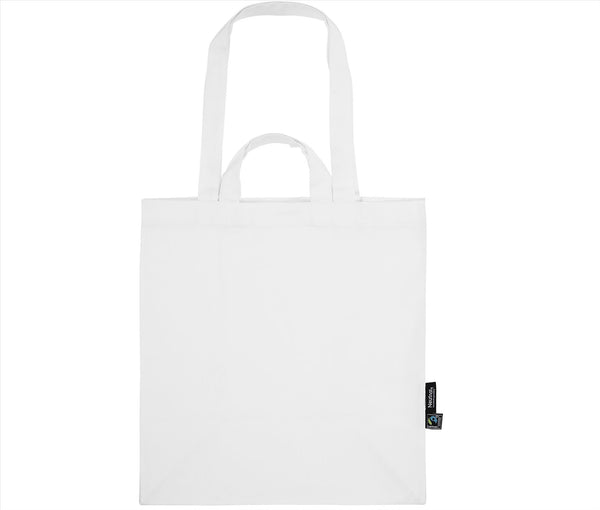 Neutral Twill Bag With Multiple Handles