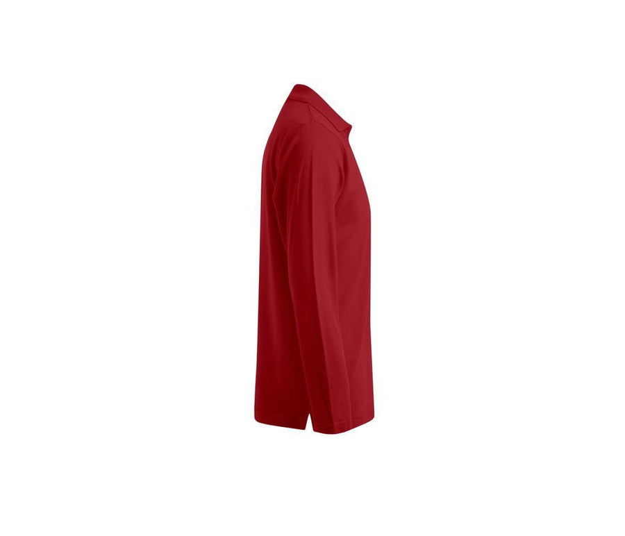 Men’s Long Sleeve Heavy Polo Shirt