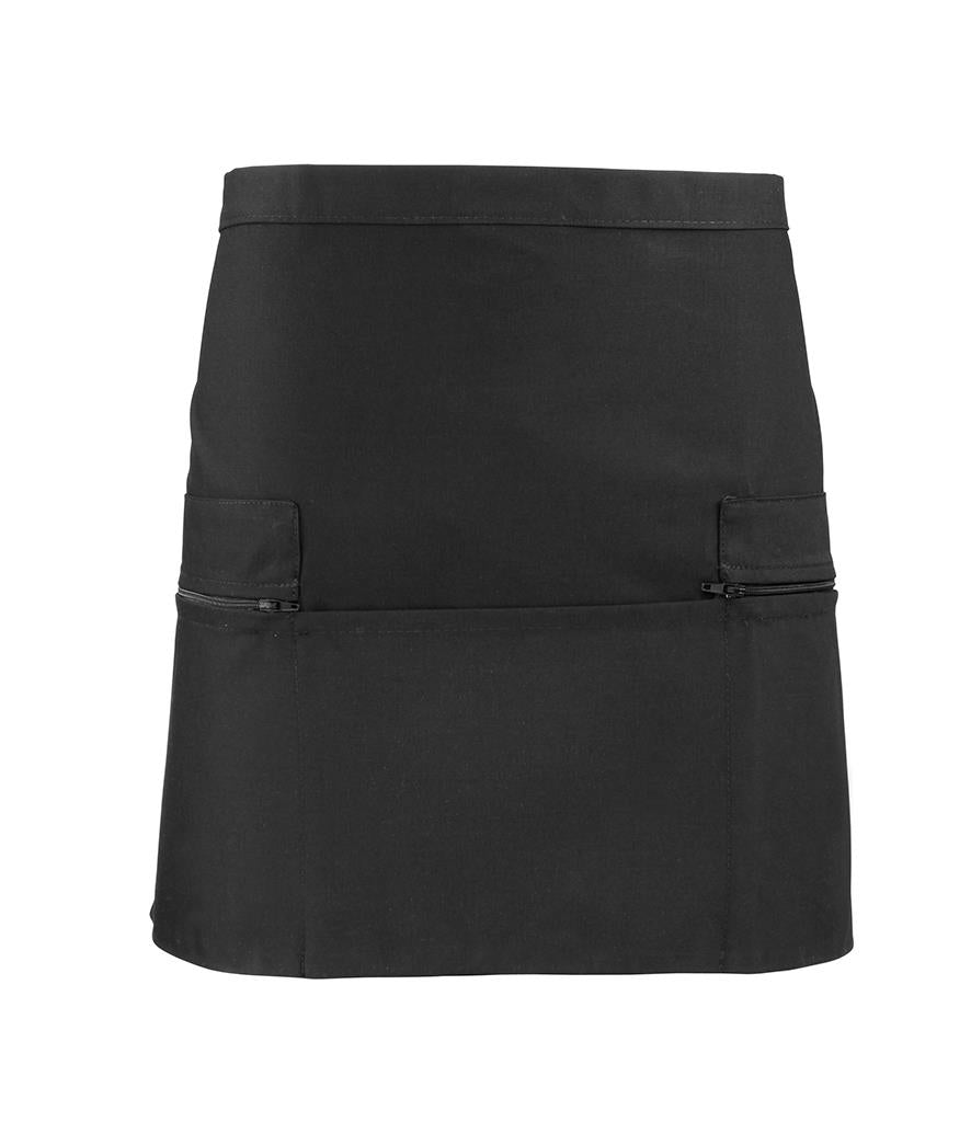 Zip Pocket Waist Apron
