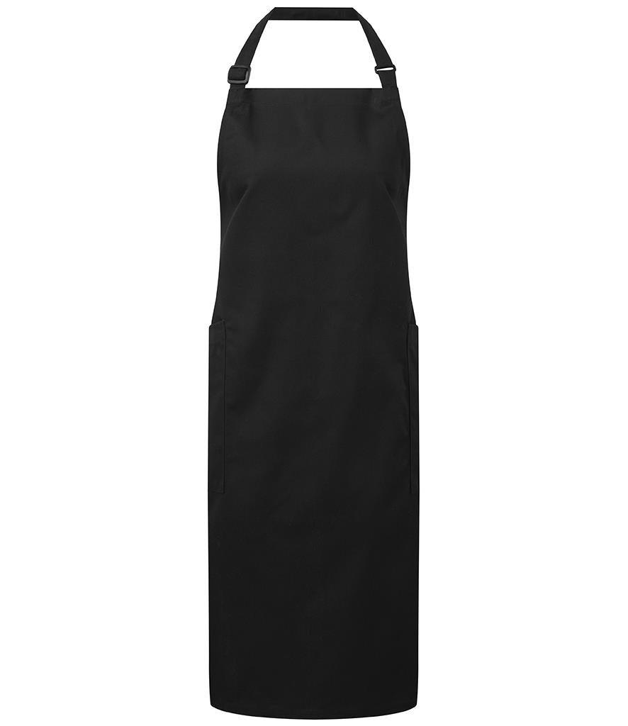 Recycled Polyester And Fairtrade Organic Cotton Bib Apron
