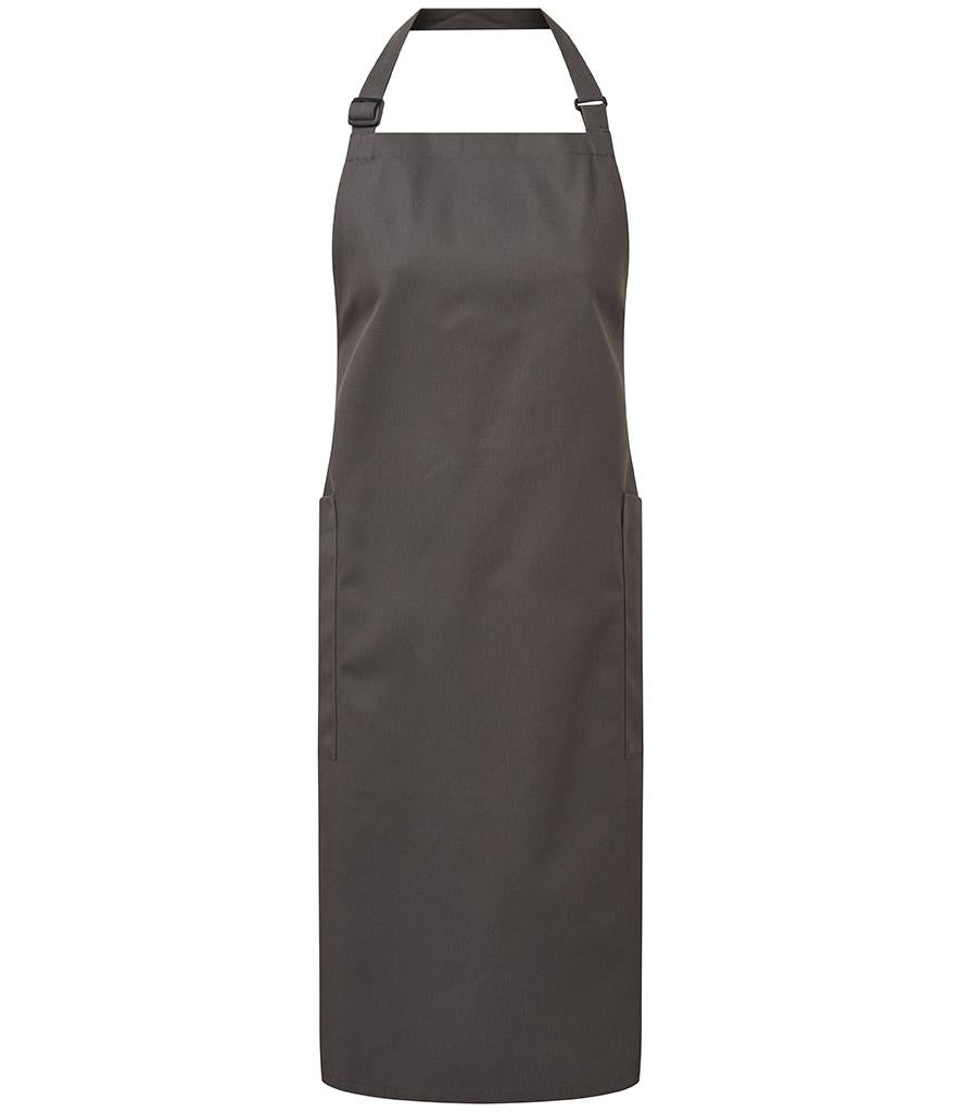 Recycled Polyester And Fairtrade Organic Cotton Bib Apron