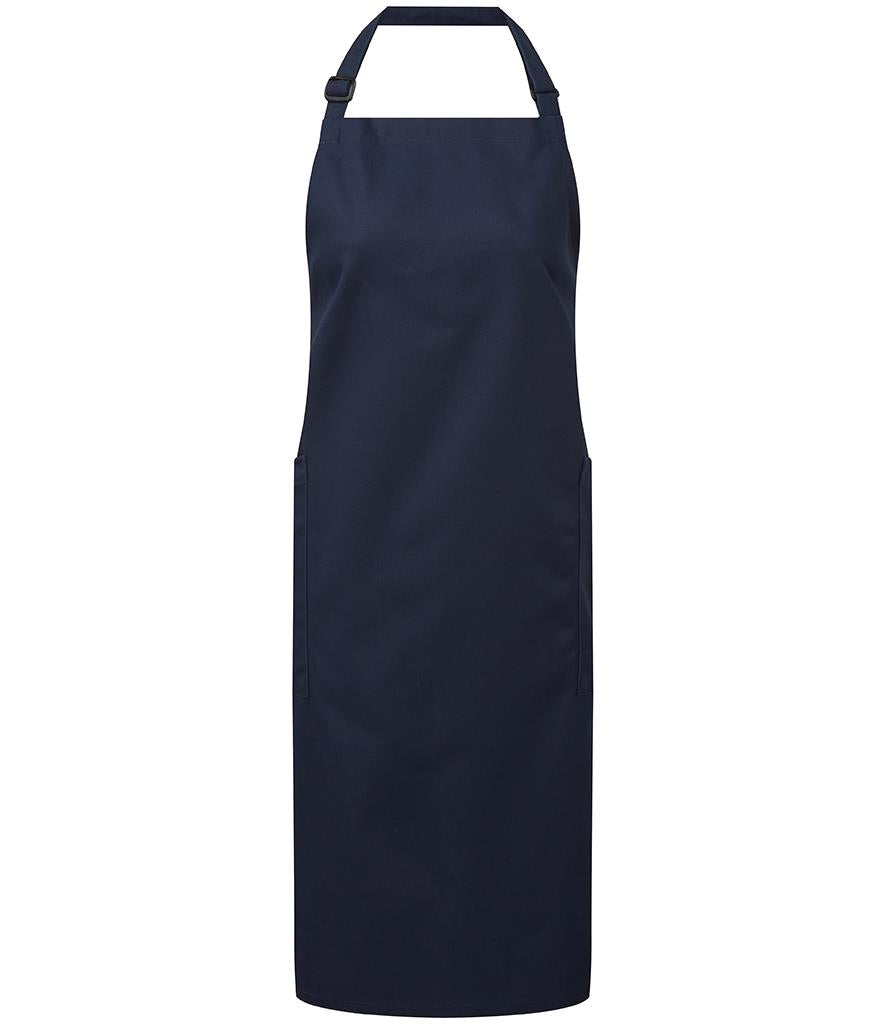 Recycled Polyester And Fairtrade Organic Cotton Bib Apron