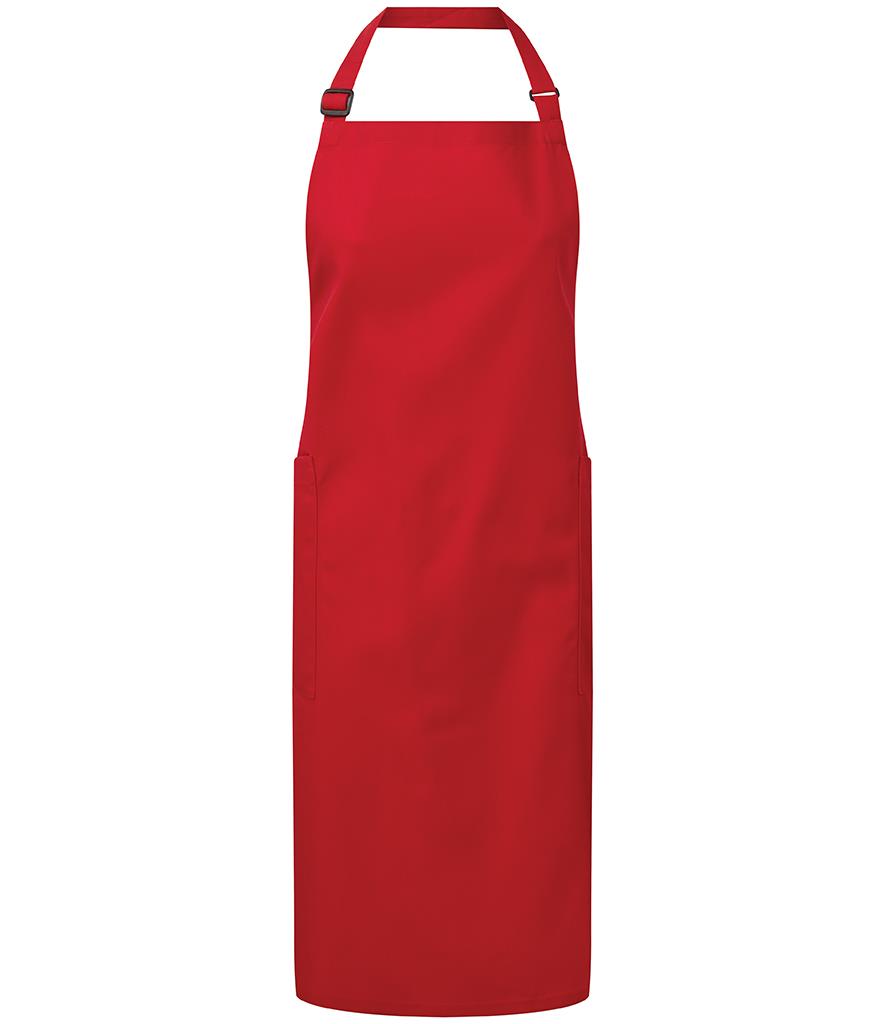 Recycled Polyester And Fairtrade Organic Cotton Bib Apron