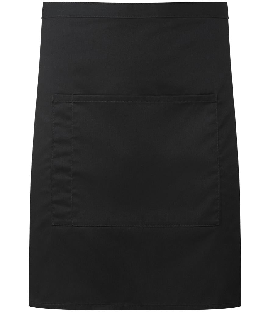 'Colours' Mid Length Apron With Pocket