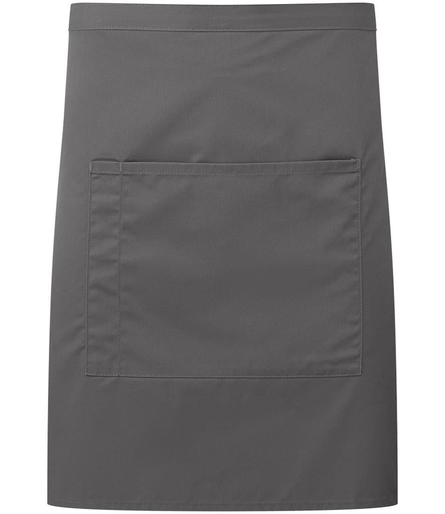 'Colours' Mid Length Apron With Pocket