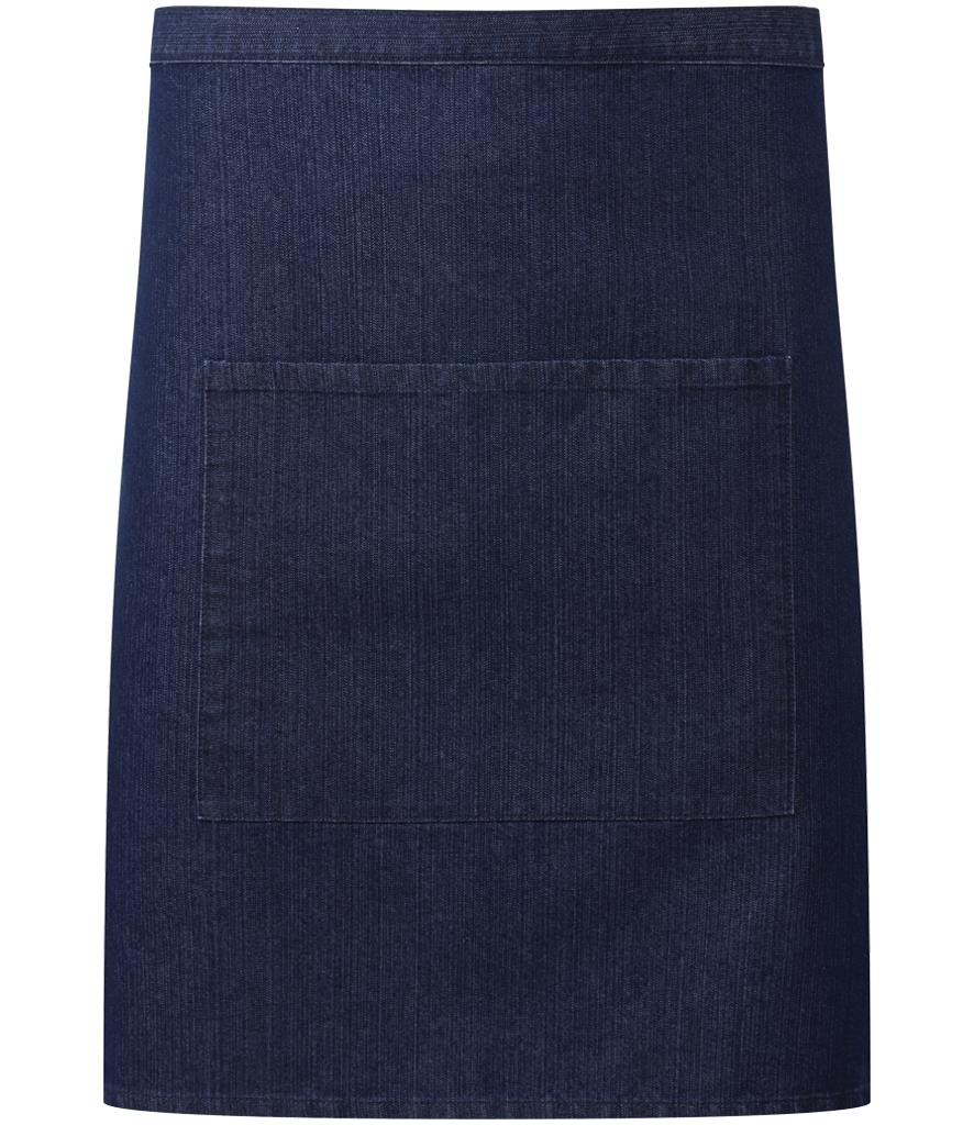 'Colours' Mid Length Apron With Pocket
