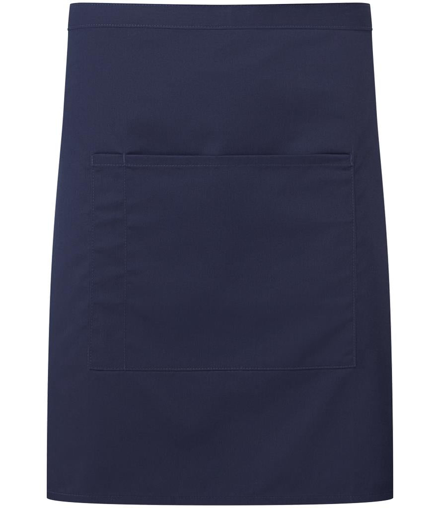 'Colours' Mid Length Apron With Pocket