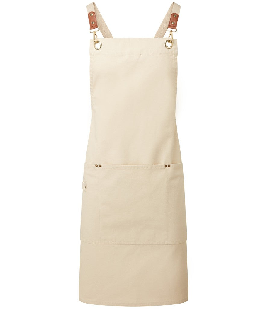 Clip 'n' Clasp Cross Back Bib Apron