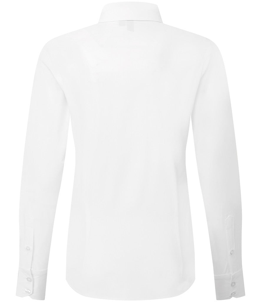 Premier Ladies Recyclight® Long Sleeve Poplin Shirt