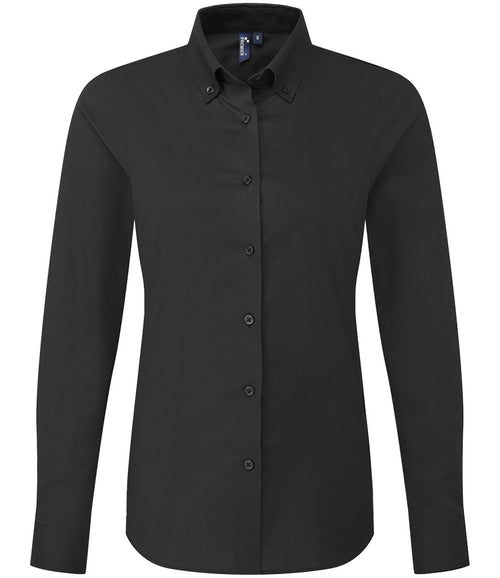 Ladies Supreme Long Sleeve Oxford Shirt