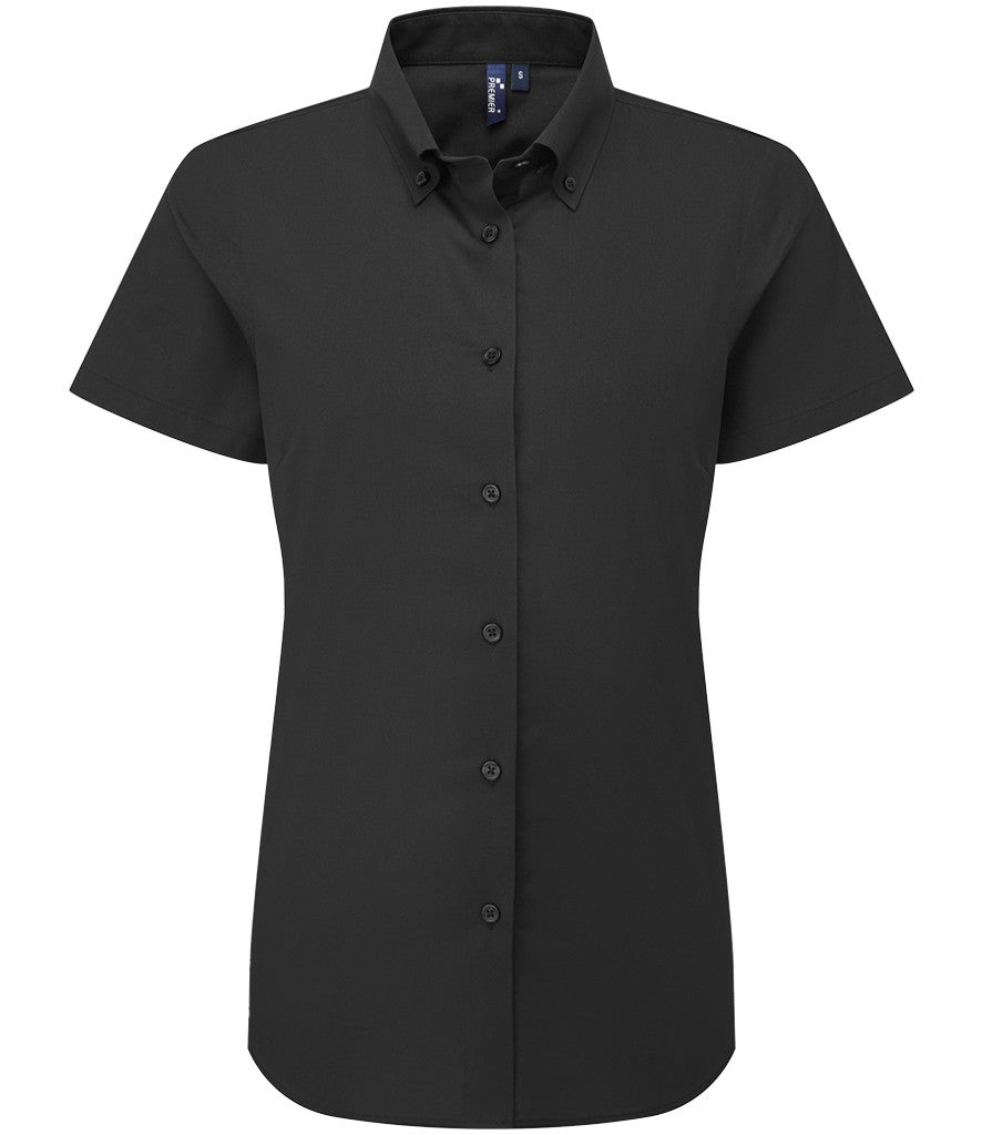 Ladies Supreme Short Sleeve Oxford Shirt