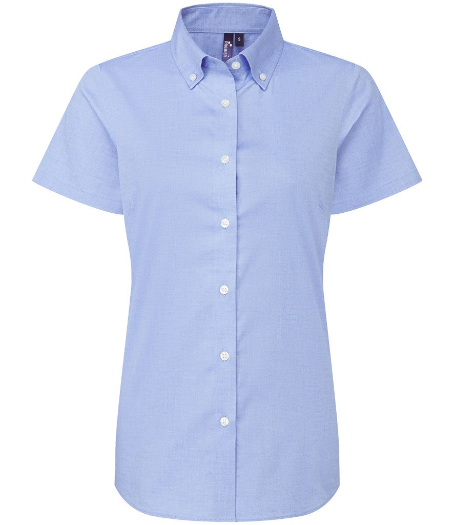 Ladies Supreme Short Sleeve Oxford Shirt