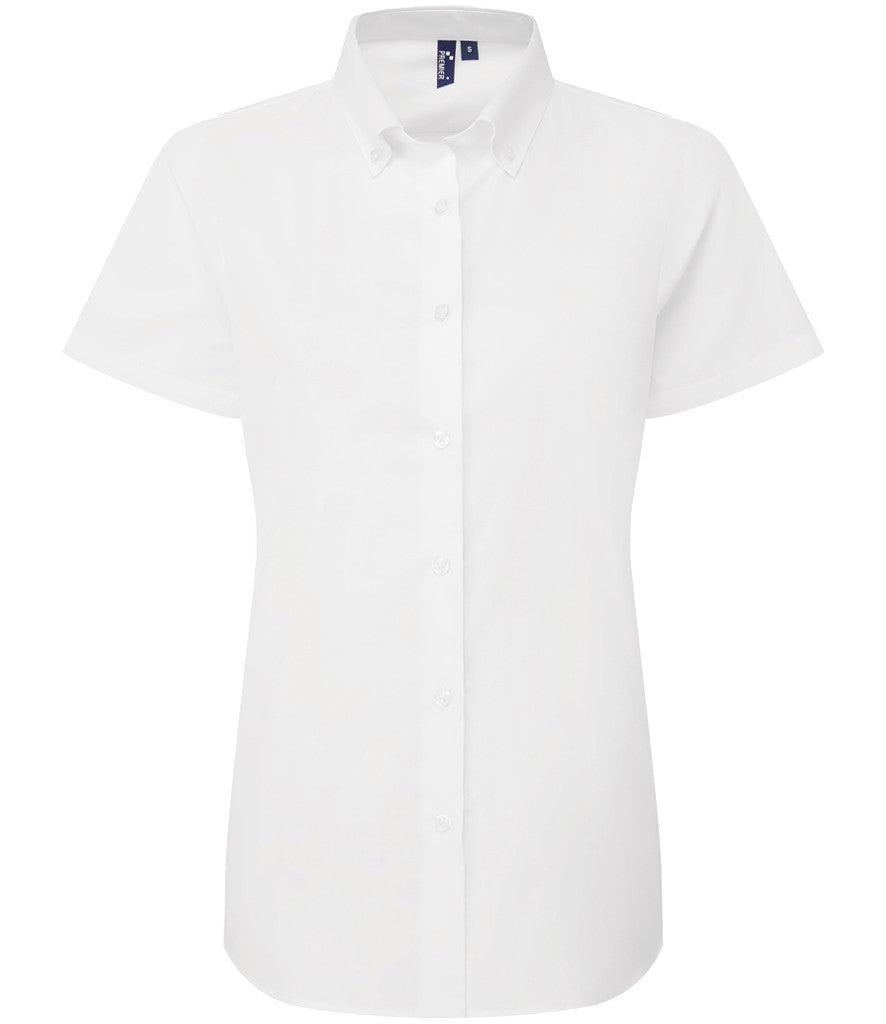 Ladies Supreme Short Sleeve Oxford Shirt
