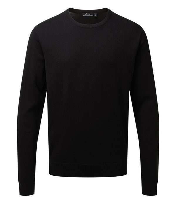 Cotton Rich Crew Neck Sweater