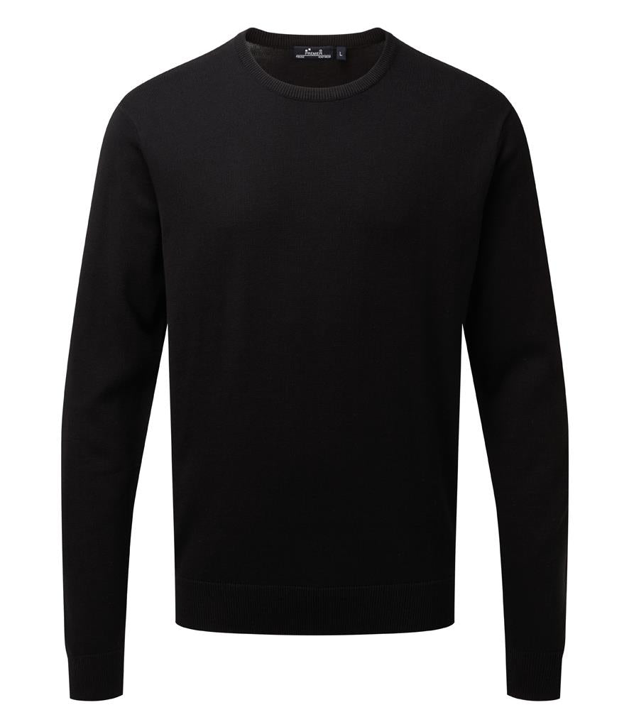 Cotton Rich Crew Neck Sweater