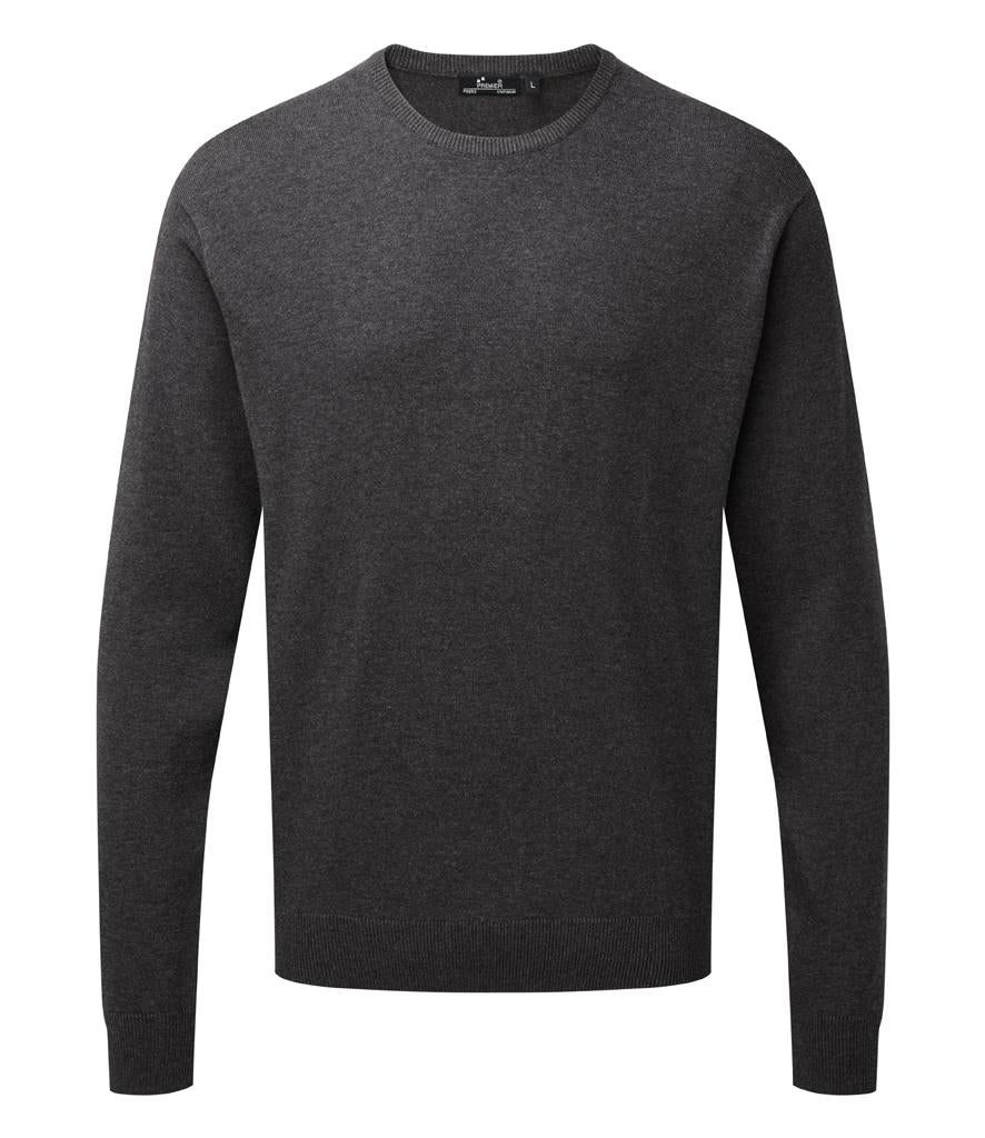 Cotton Rich Crew Neck Sweater