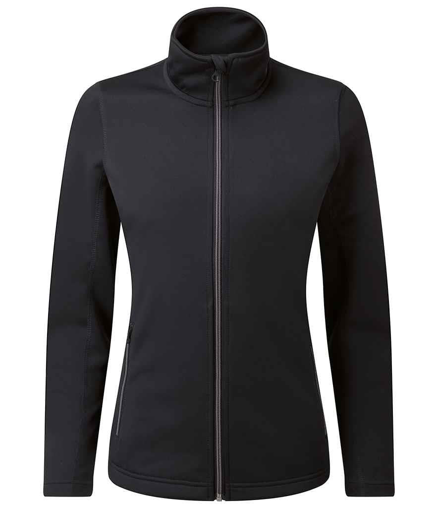 Ladies Spun Dyed Recycled Zip Through Sweat Jacket