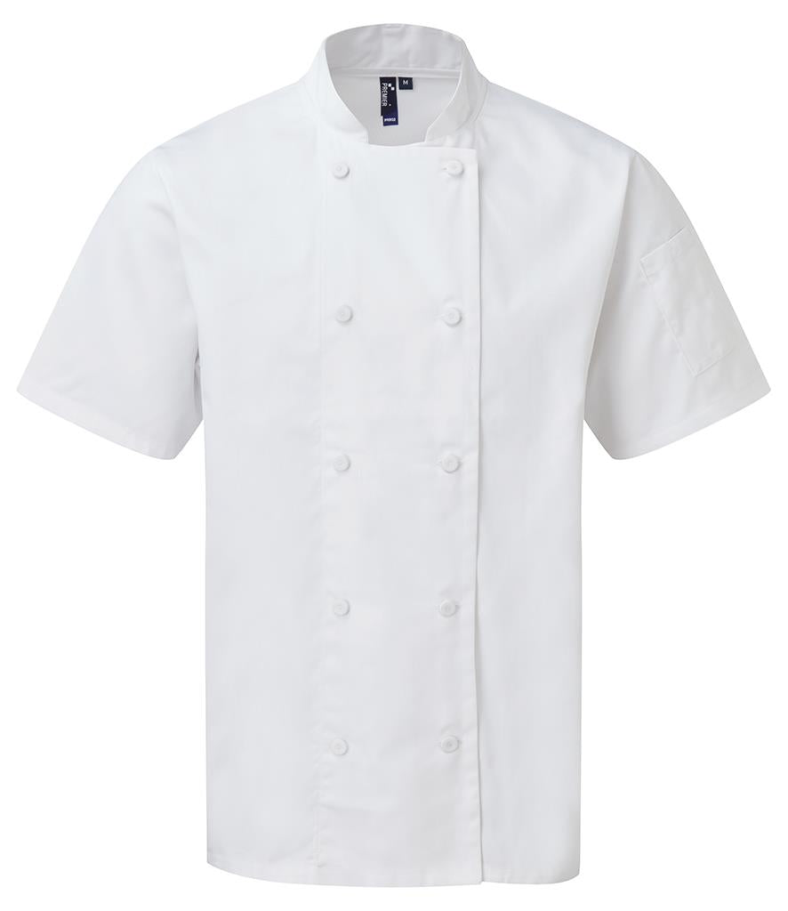 Coolchecker® Short Sleeve Chef's Jacket