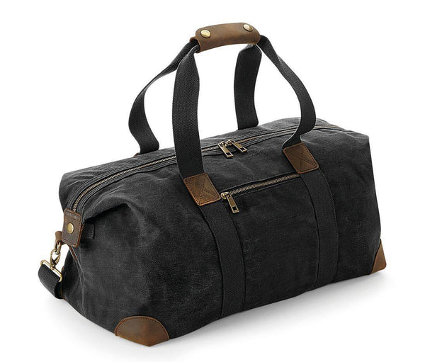 Quadra Heritage Waxed Canvas Holdall