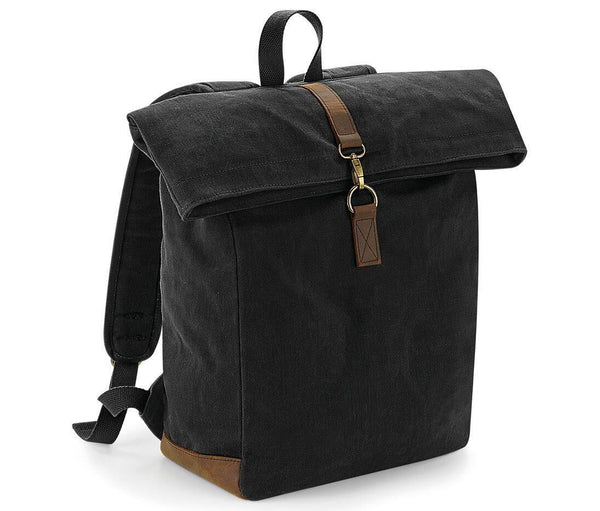 Quadra Heritage Waxed Canvas Backpack
