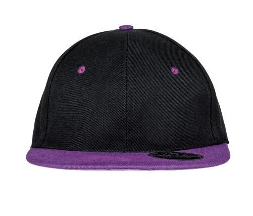 Result Bronx Original Flat Peak Snap Back Dual Colour Cap