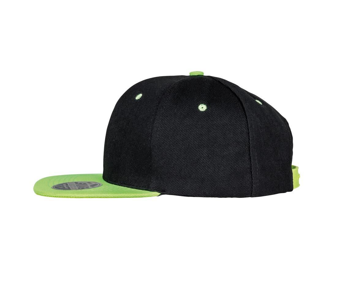 Result Bronx Original Flat Peak Snap Back Dual Colour Cap