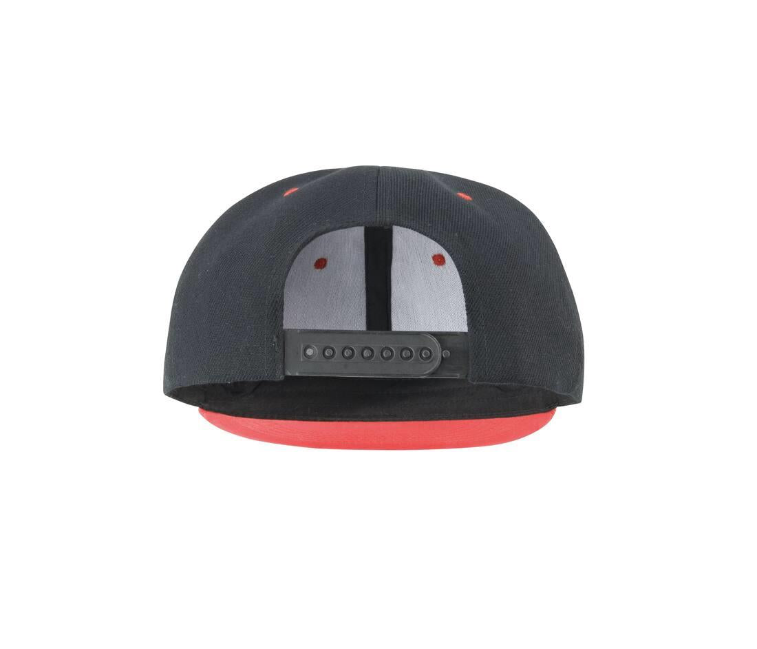 Result Bronx Original Flat Peak Snap Back Dual Colour Cap